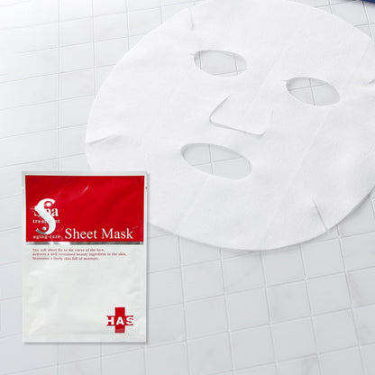 スパトリートメントeX ルーススピクル & HAS シートマスク 配合シートマスクの4週間集中ケアで健やかな肌に。